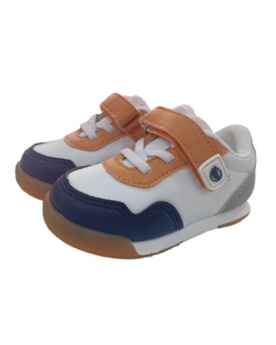 DEPORTIVA AZUL NARANJA Y BLANCA DE CONGUITOS