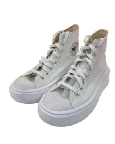 BOTIN CONVERSE LONA MOVE HI BLANCO