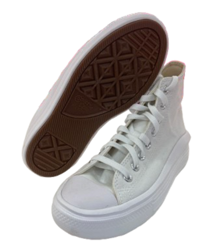 BOTIN CONVERSE LONA MOVE HI BLANCO