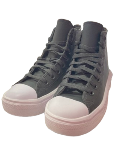 BOTIN DE CONVERSE EN PIEL Y POLAR