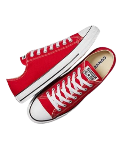 CONVERSE ALL STAR ROJA CORTE BAJO