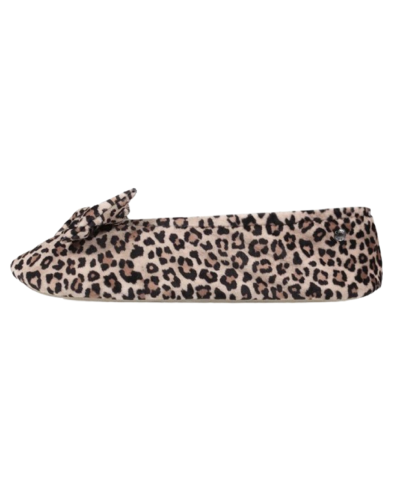 ZAPATILLAS ESTAR POR CASA BAILARINA ANIMAL PRINT ISOTONER