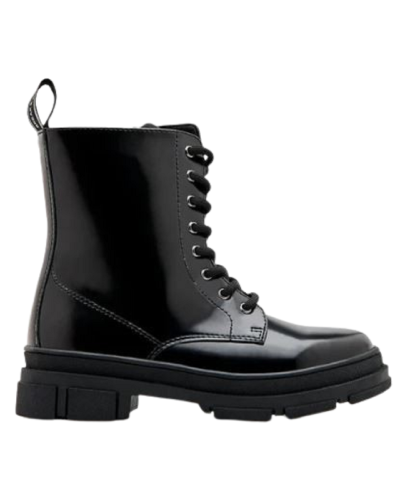 BOTA MILITAR NEGRA DE CONGUITOS