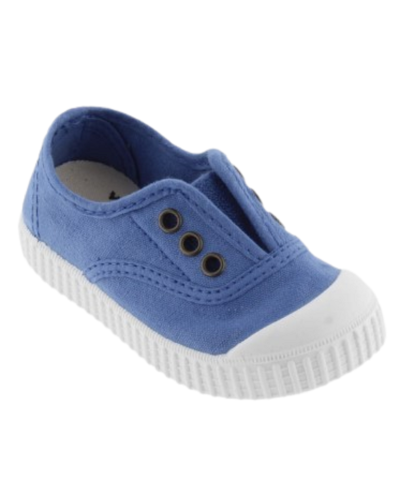 LONA ELÁSTICO AZUL AÑIL DE VICTORIA