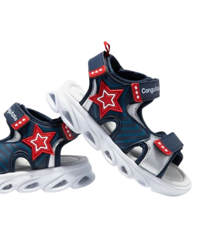 SANDALIAS DEPORTIVAS CON LUCES NIÑO CONGUITOS