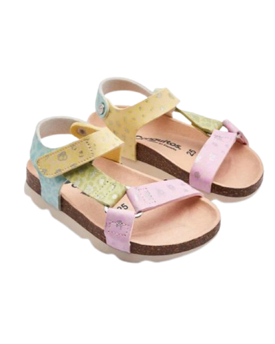 SANDALIA BIO MULTICOLOR DE CONGUITOS