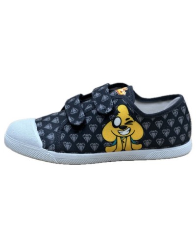 DEPORTIVA DE LONA CON PERRITO DE BATILAS