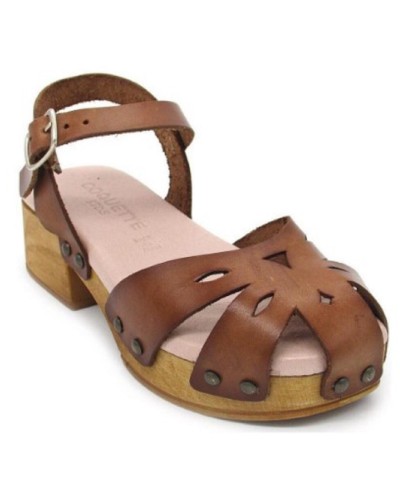 SANDALIAS COLOR CUERO DE COQUETTE BIO