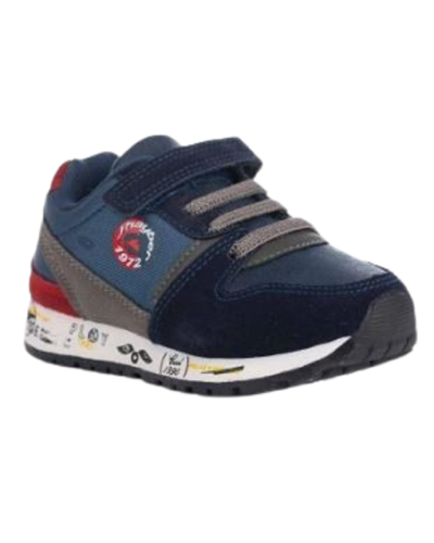 DEPORTIVO MARINO CON DETALLES FLUOR NIÑO J'HAYBER