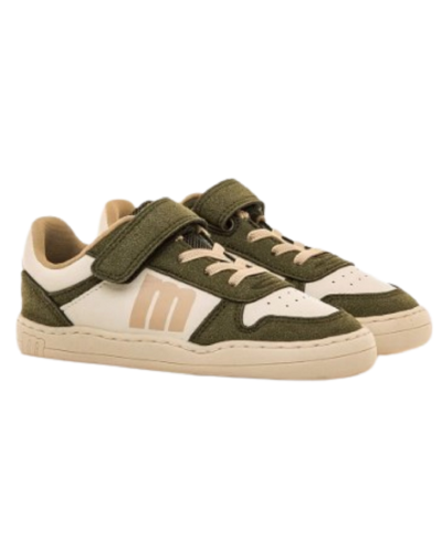 DEPORTIVA RESPETUOSA BEIGE Y KAKI DE MUSTANG