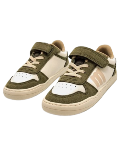 DEPORTIVA RESPETUOSA BEIGE Y KAKI DE MUSTANG