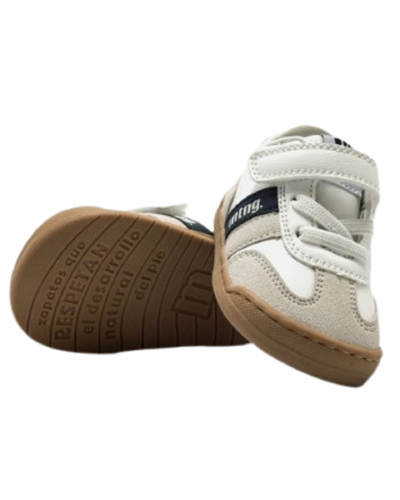 DEPORTIVA RESPETUOSA BLANCA/NAVY MUSTANG