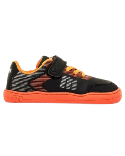 DEPORTIVA NEGRA Y NARANJA DE MUSTANG